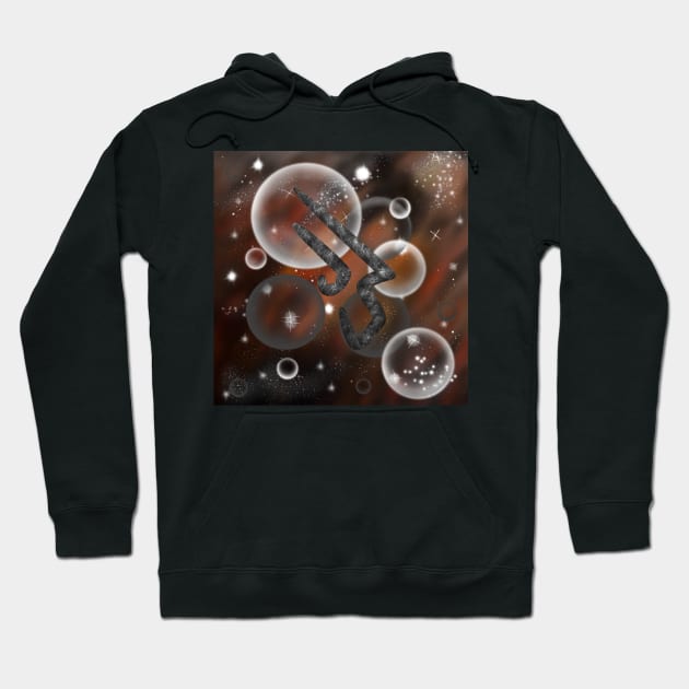 Machinist Galaxy Hoodie by SelrynaInk